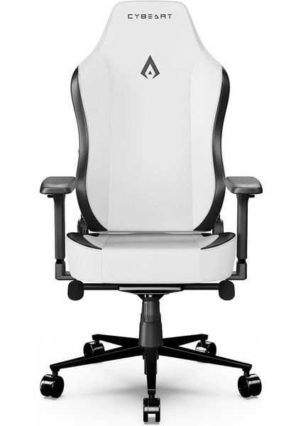 Apex Series – Arctic White Pu Deri Bel Destekli 4d Hafızalı Yastık Oyuncu Koltuğu