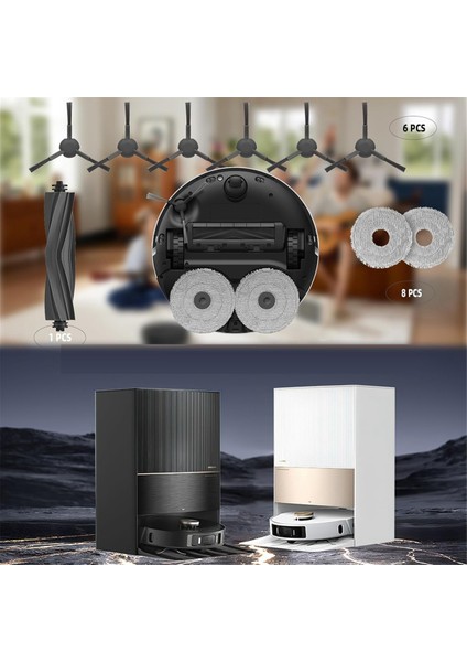 Dreame L20 ULTRA/L20 Ultra COMPLETE,S20 ULTRA/S20 Ultra Complete Elektrikli Süpürge Aksesuarları Için Yedek Parçalar (Yurt Dışından)
