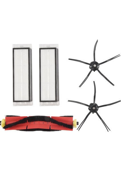 Xiaomi Roborock S5 Max S6 S60 S5 S50 T6 Mop Siyah Yan Fırça Aksesuarları Için Uyumlu 5 Takım Yedek Parça (Yurt Dışından) fiyatları