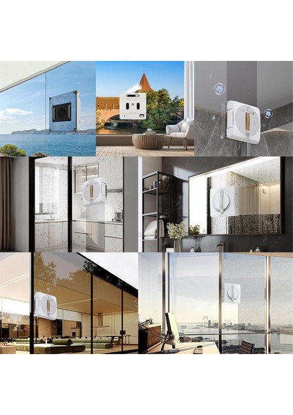 Ecovacs Winbot W1 / W1 Pro W2 / W2 Omni Için Temizleme Pedleri Yedek Mikrofiber Paspas Bezi (Yurt Dışından)