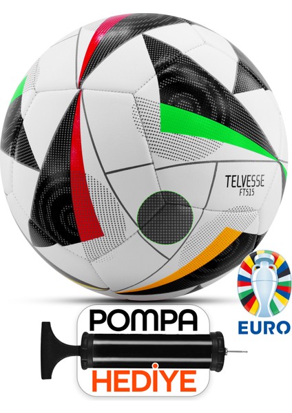 Futbol Topu Yeni Sezon 2024 Avrupa Pompalı Sert Zemin Halı Saha Futbol Topu No:5 FT515