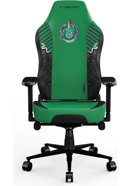 Harry Potter Series Slytherin Edition Pu Deri Bel Destekli 4d Hafızalı Yastık Oyuncu Koltuğu