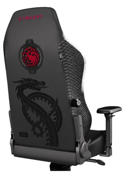 Game Of Thrones Series House Targaryen Edition Pu Deri Bel Destekli 4d Hafızalı Yastık Oyuncu Koltuğu