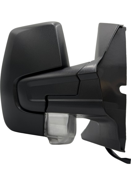 Dış Dikiz Aynası Ford Transit Custom 2012 - 2018 Elektrikli, Isıtmalı, Sinyalli, Manuel Katlanır, Siyah Kapak, 6 Pin