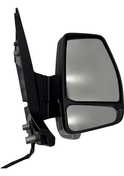 Dış Dikiz Aynası Ford Transit Custom 2012 - 2018 Elektrikli, Isıtmalı, Sinyalli, Manuel Katlanır, Siyah Kapak, 6 Pin