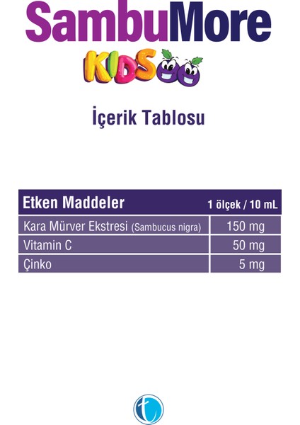 Kids 150 ml Likit Karamürver Vitamin C Çinko Şurup