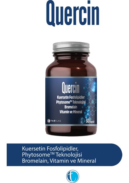 Fitozomal Quercetin 60 Bitkisel Kapsül