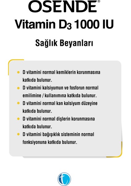 Vitamin D3 Damla 20 ml indirimleri