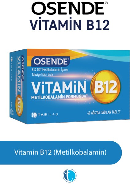 Vitamin B12 60 Dilaltı Tablet