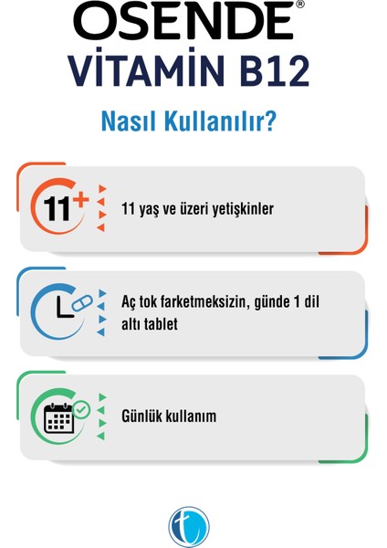 Vitamin B12 60 Dilaltı Tablet