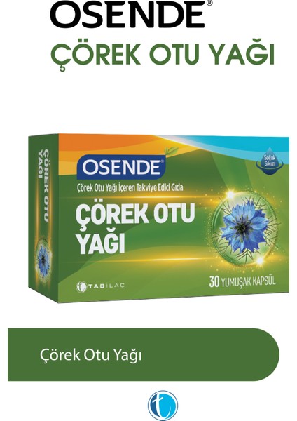 Çörek Otu Yağı 30 Yumuşak Kapsül