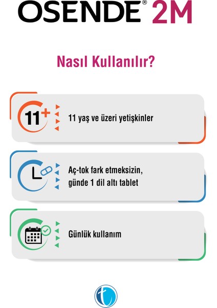 2M 30 Dilaltı Tablet Vitamin B12 (Metilkobalamin) Folik Asit (Metilfolat)