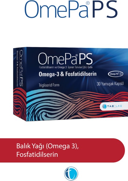 PS 30 Yumuşak Kapsül Fosfatidilserin Omega 3 Balık Yağı