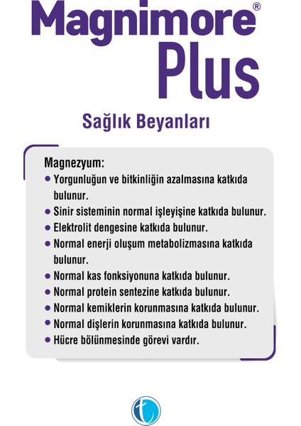 Plus Magnezyum 120 Tablet N-Asetil Taurinat Bisglisinat Malat