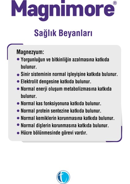 Magnezyum 120 Tablet N-Asetil Taurinat