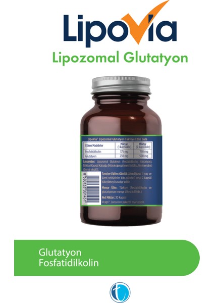 Lipozomal Glutatyon 30 Bitkisel Kapsül
