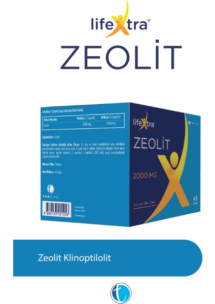 Zeolit 45 Saşe Klinoptilolit