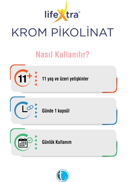 Krom 90 Bitkisel Kapsul Krom Pikolinat