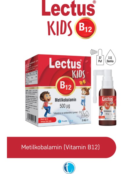 Kids B12 Metilkobalamin Sprey 5 ml