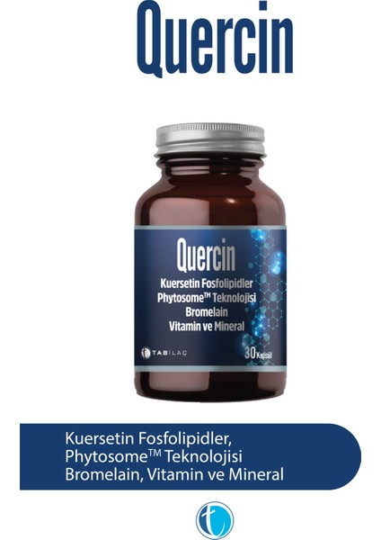 Fitozomal Quercetin 30 Bitkisel Kapsül