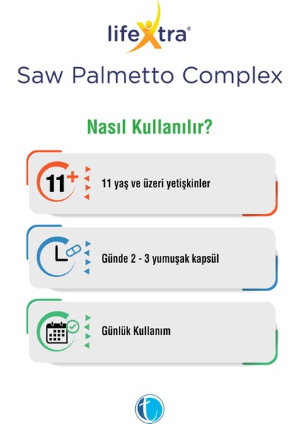 Saw Palmetto Complex 60 Yumuşak Kapsül Cüce Palmiye Sakız Kabağı Isırgan Sülforafan Likopen