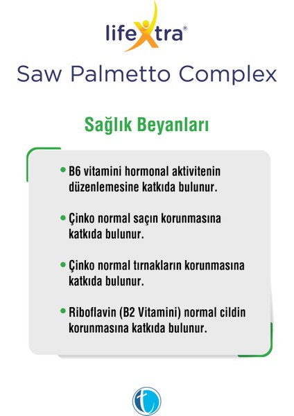 Saw Palmetto Complex 60 Yumuşak Kapsül Cüce Palmiye Sakız Kabağı Isırgan Sülforafan Likopen