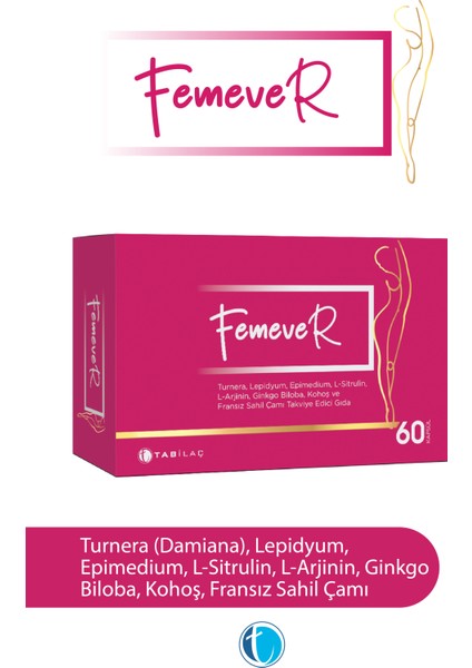 Femever 60 Kapsül