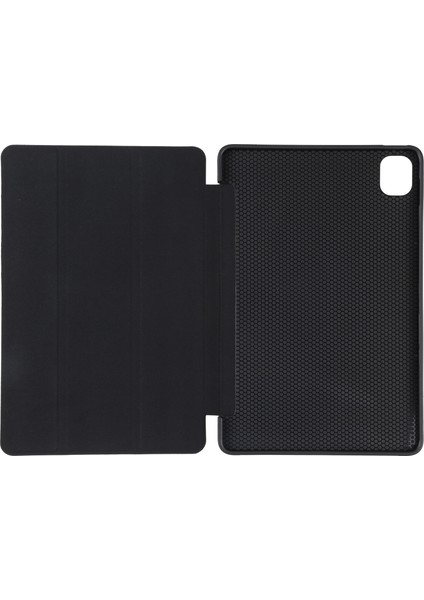 Xiaomi Mi Pad 5 Siyah Için Tpu Deri Tablet Kılıfı (Yurt Dışından)
