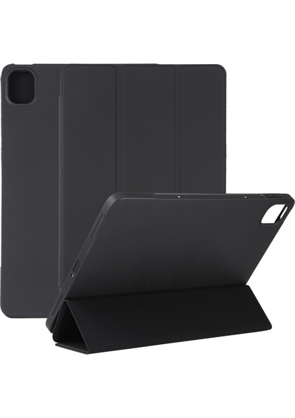 Xiaomi Mi Pad 5 Siyah Için Tpu Deri Tablet Kılıfı (Yurt Dışından)