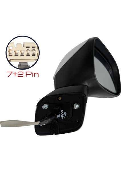 Dış Dikiz Aynası Honda Civic 2012-2015 Elektrikli, Isıtmalı, Sinyalli, Otomatik Katlanır, Astarlı Kapak, 7+2 Pin indirimleri