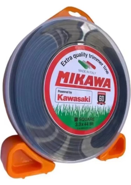 Misina 3.3mm x 44MT 4 Köşe Siyah