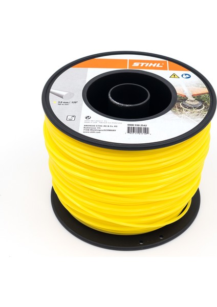 Misina 3 mm x 162 M, Yuvarlak Sarı