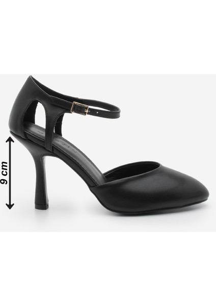Kadın Stiletto Bilekten Bantlı Topuklu Ayakkabı Rivera