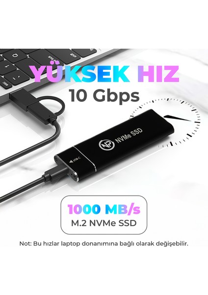 DK02 Nvme M.2 900/1000MB/S 512GB Usb-A/type-C Kablolu Taşınabilir Harici SSD modelleri
