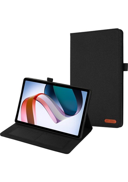Xiaomi Redmi Pad 10.61 Siyah Için Kumaş Deri Tablet Kılıfı (Yurt Dışından) fiyatları