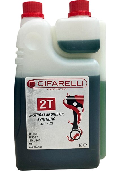 2t 1 Litre Motor Yağı