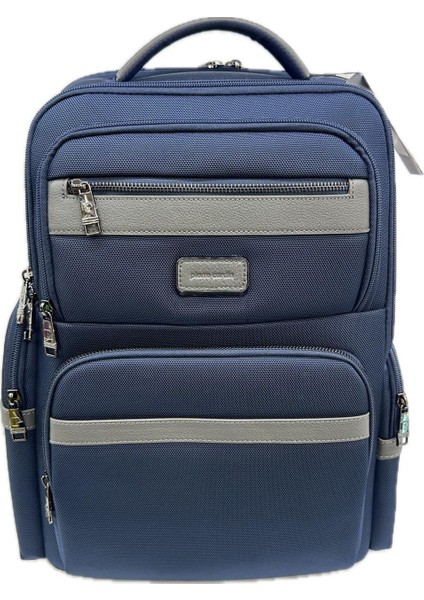 01PC00302 Deluxe Laptop Sırt Çantası Lacivert