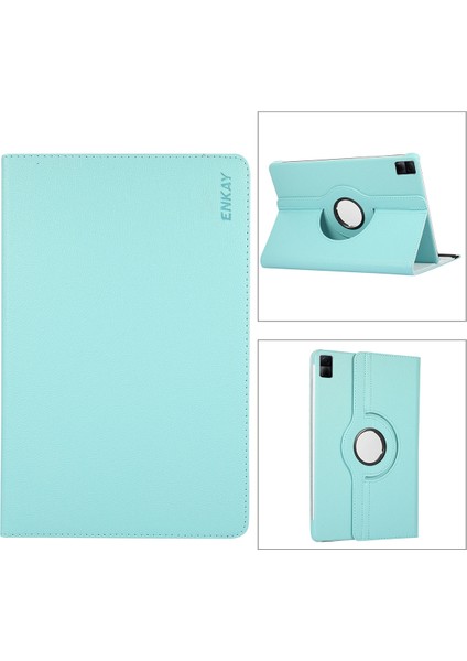 Enkay Pu Deri Akıllı Kılıf Redmi Pad 10.61 Için Xiaomi Redmi Pad 10.61 Açık Mavi (Yurt Dışından)