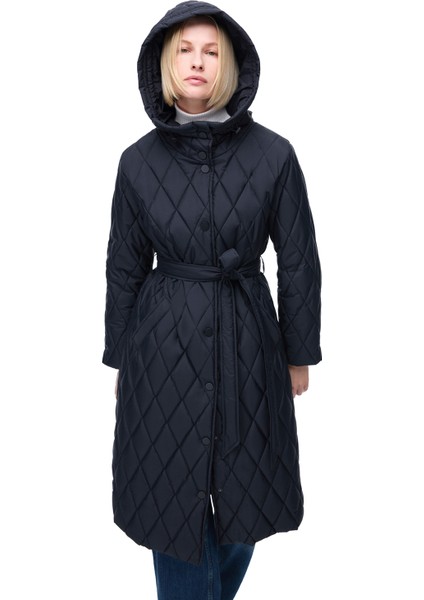 Awans Regular Fit Diz Altı Takma Kol Hakim Yaka Siyah Mont indirimleri