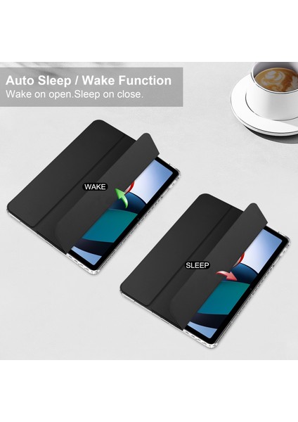 Xiaomi Redmi Pad 10.6 Siyah Için Deri Akıllı Tablet Kılıfı (Yurt Dışından) fiyatları