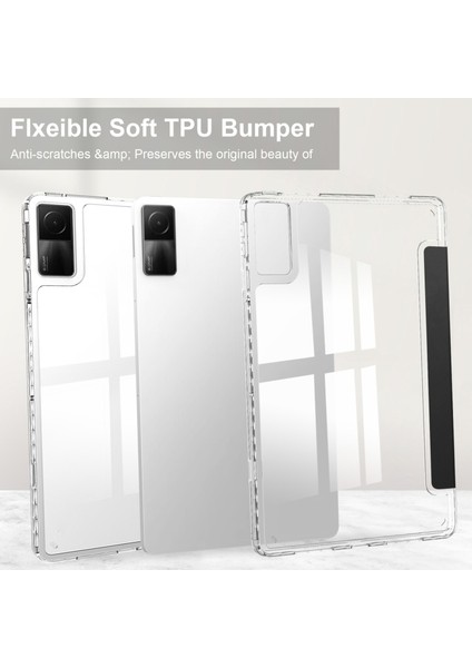 Xiaomi Redmi Pad 10.6 Siyah Için Deri Akıllı Tablet Kılıfı (Yurt Dışından) modelleri