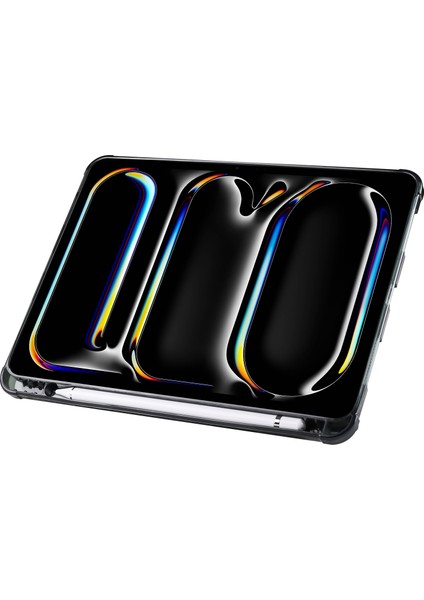 iPad Pro 11 2024 Siyah Için Akıllı Deri Tablet Kılıfı (Yurt Dışından) fırsatları