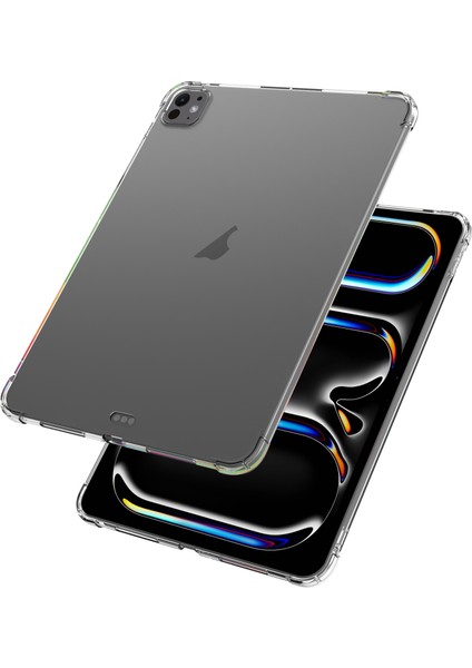 iPad Pro 13 2024 Için Son Derece Şeffaf Tpu Kılıf Şeffaf (Yurt Dışından) fiyatları