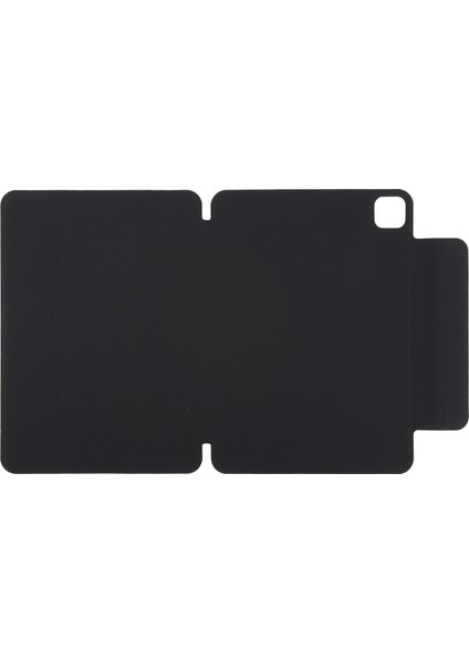 iPad Pro 13 2024 Siyah Için Y Şeklinde Deri Kılıf (Yurt Dışından)
