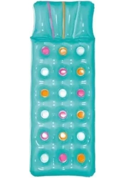 Bardak Desenli Yastıklı Yatak 188 x 7 43014