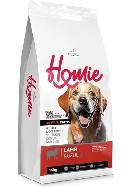Kuzulu Yetişkin Köpek Maması 15 kg