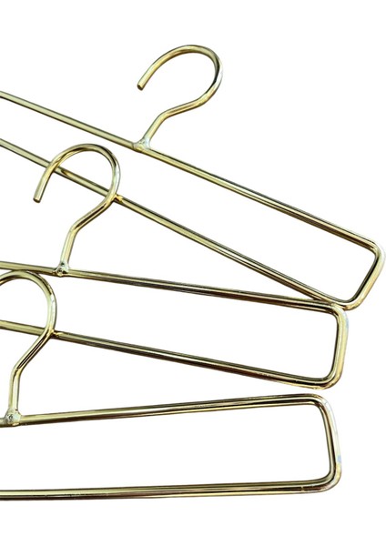 Metal Şal Eşarp Kemer Fular Askısı Gold Renk 3 Adet