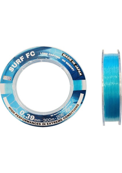 Surf Fc Coated Copolymer 300mt Long Casting No Memory Blue