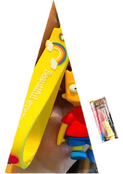 Klasik Yeni Ünlü Aile Homer Simpsons Anime Anahtarlık Araba Anahtarlık Çanta Aksesuar Kolye Renk:kırmızı (Yurt Dışından)