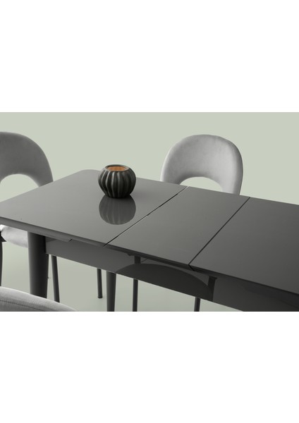 Rüzgar Hg Masa, Clarus Sandalye, Koyu Gri, 100X60 modelleri